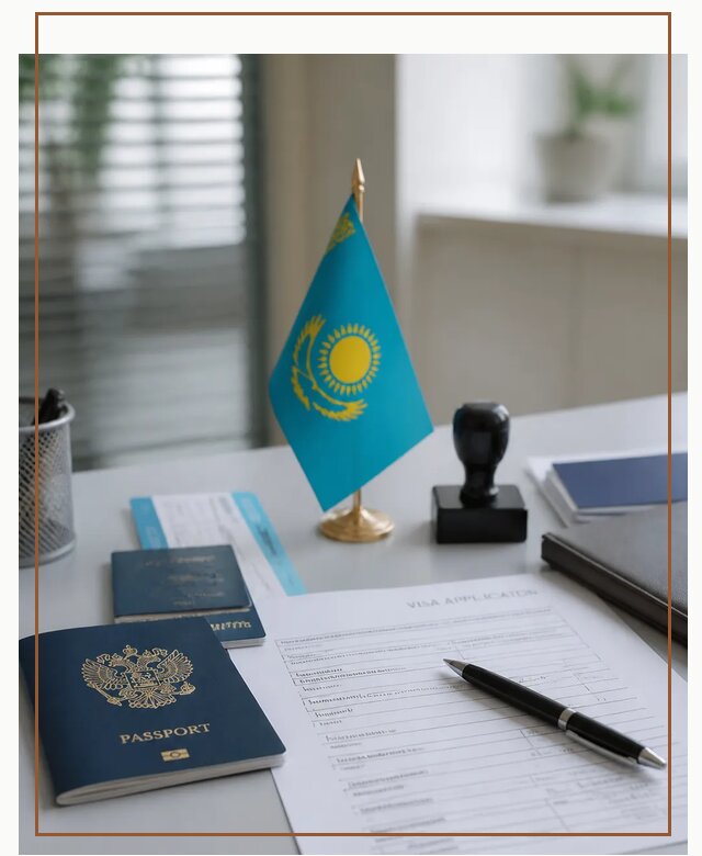 Оформление визы в Казахстан для поездки и работы в Дальнереченске