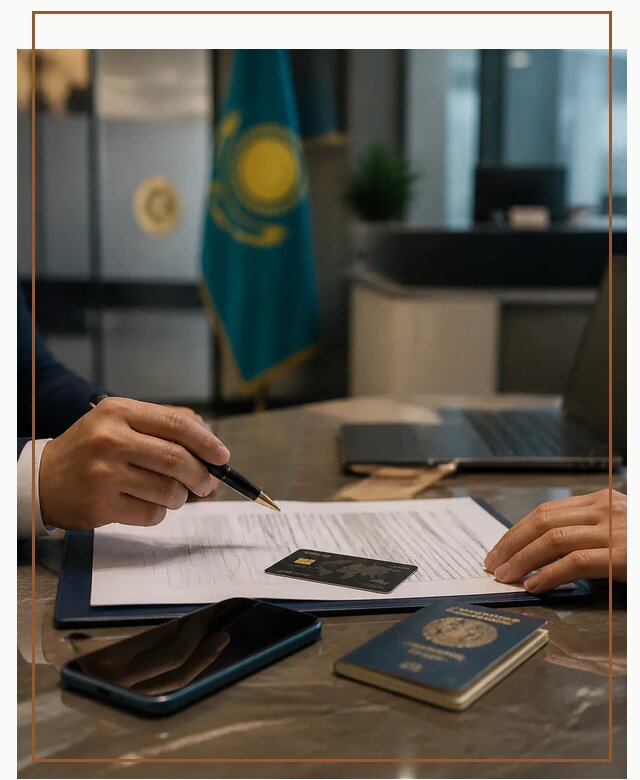 Открытие счета и банковской карты в Казахстане в Дальнереченске